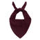 America Today triangle scarf donkerrood