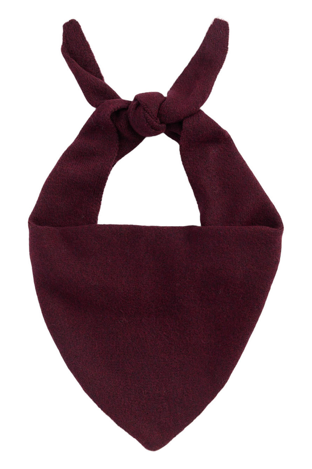 America Today triangle scarf donkerrood