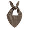 America Today gestreepte triangle scarf beige