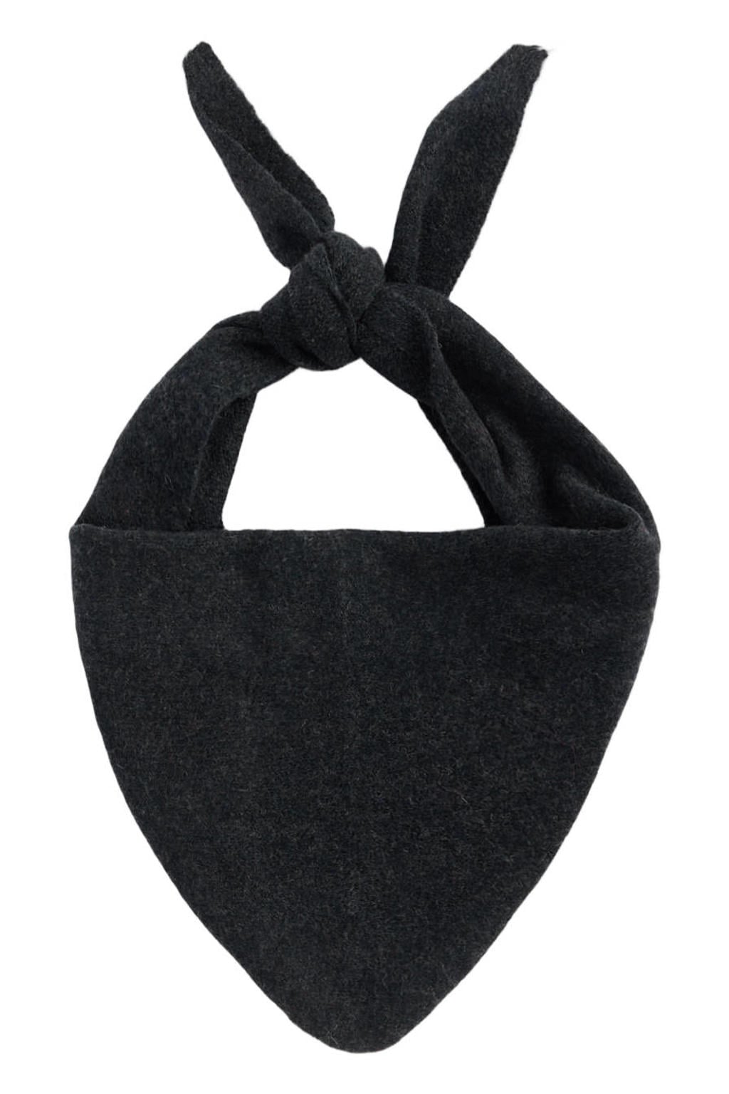 America Today triangle scarf antraciet