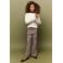 Mango Kids wollen gebreide trui - lichtbeige