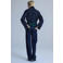 Mango low waist barrel jeans - donkerblauw