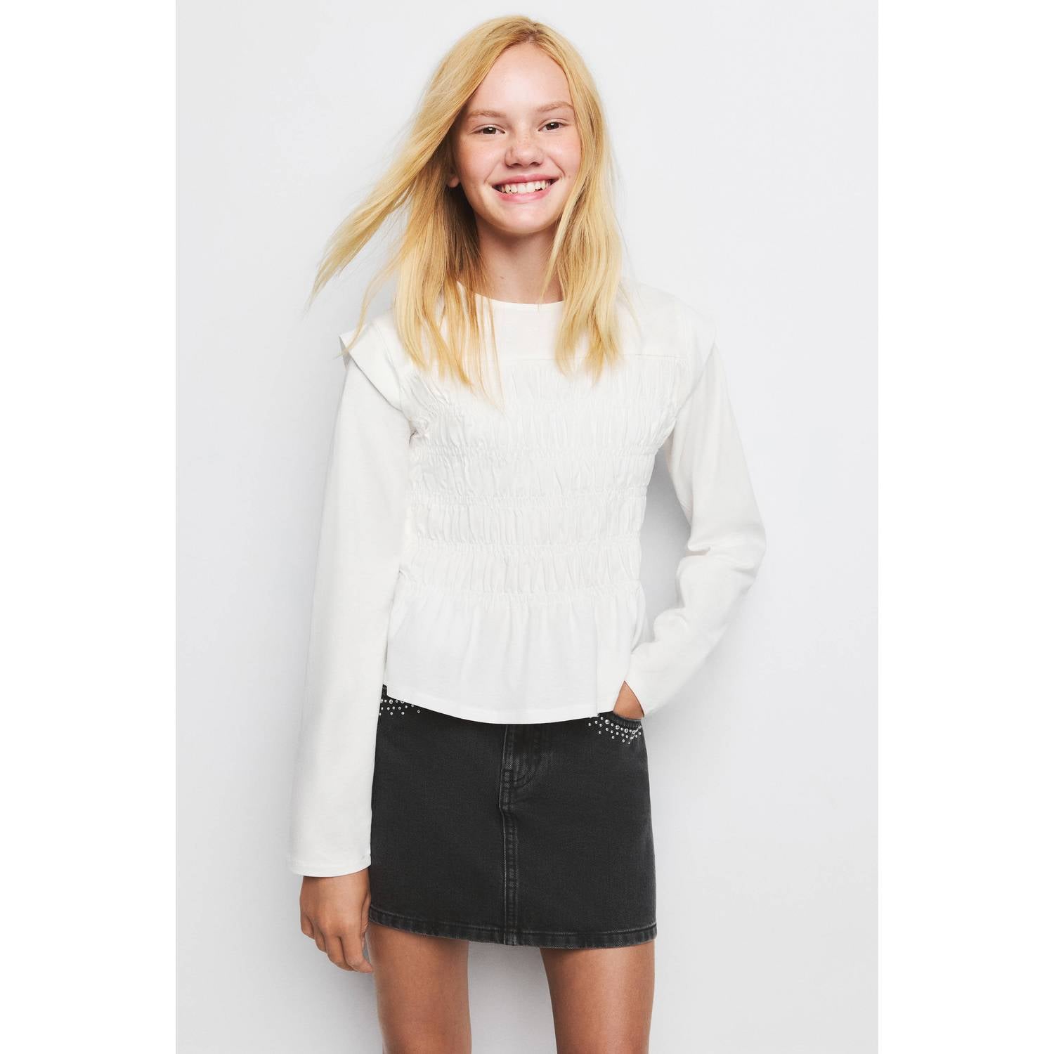 Mango Kids blousetop wit