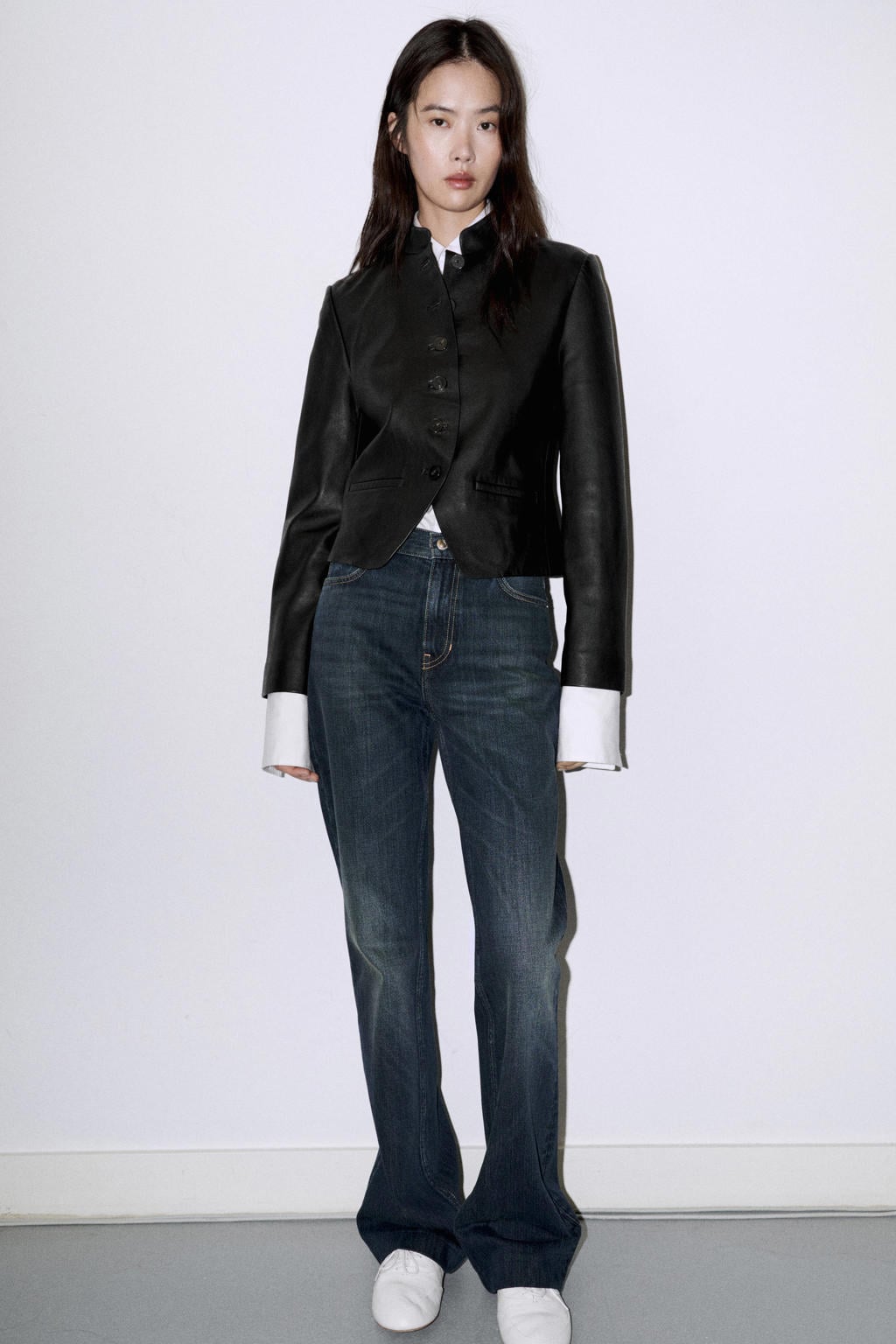 Mango flared jeans - medium blue
