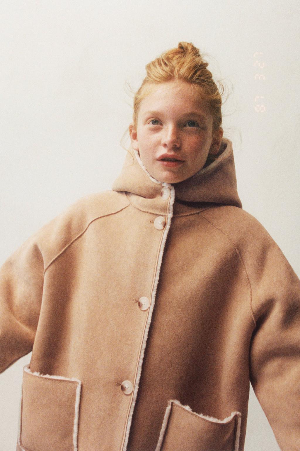 Mango Kids tussenjas - bruin