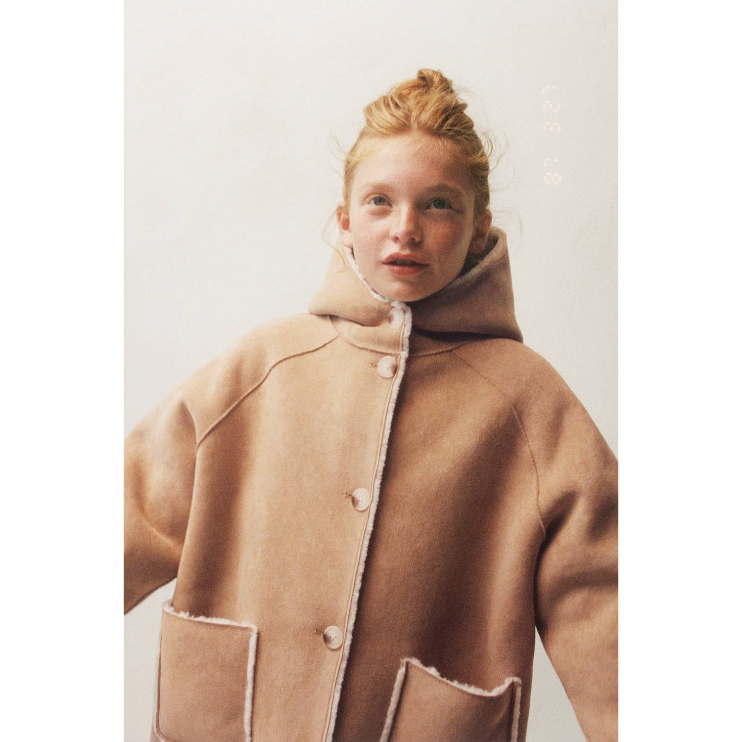 Mango Kids tussenjas bruin
