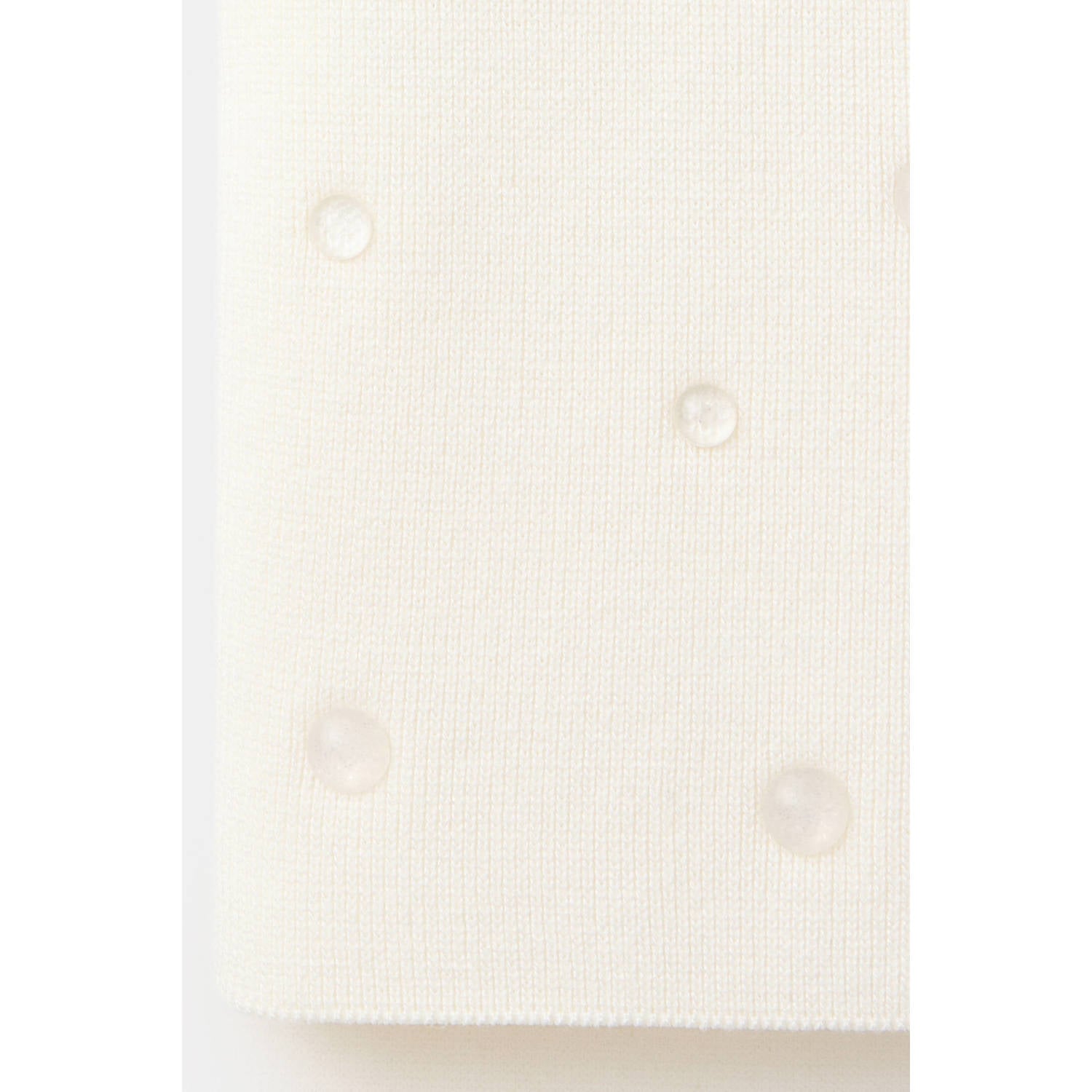 Mango midi rok met strass-steentjes beige