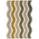 Flair Rugs laagpolig rechthoekige wollen vloerkleed met print 290x200 cm - groen