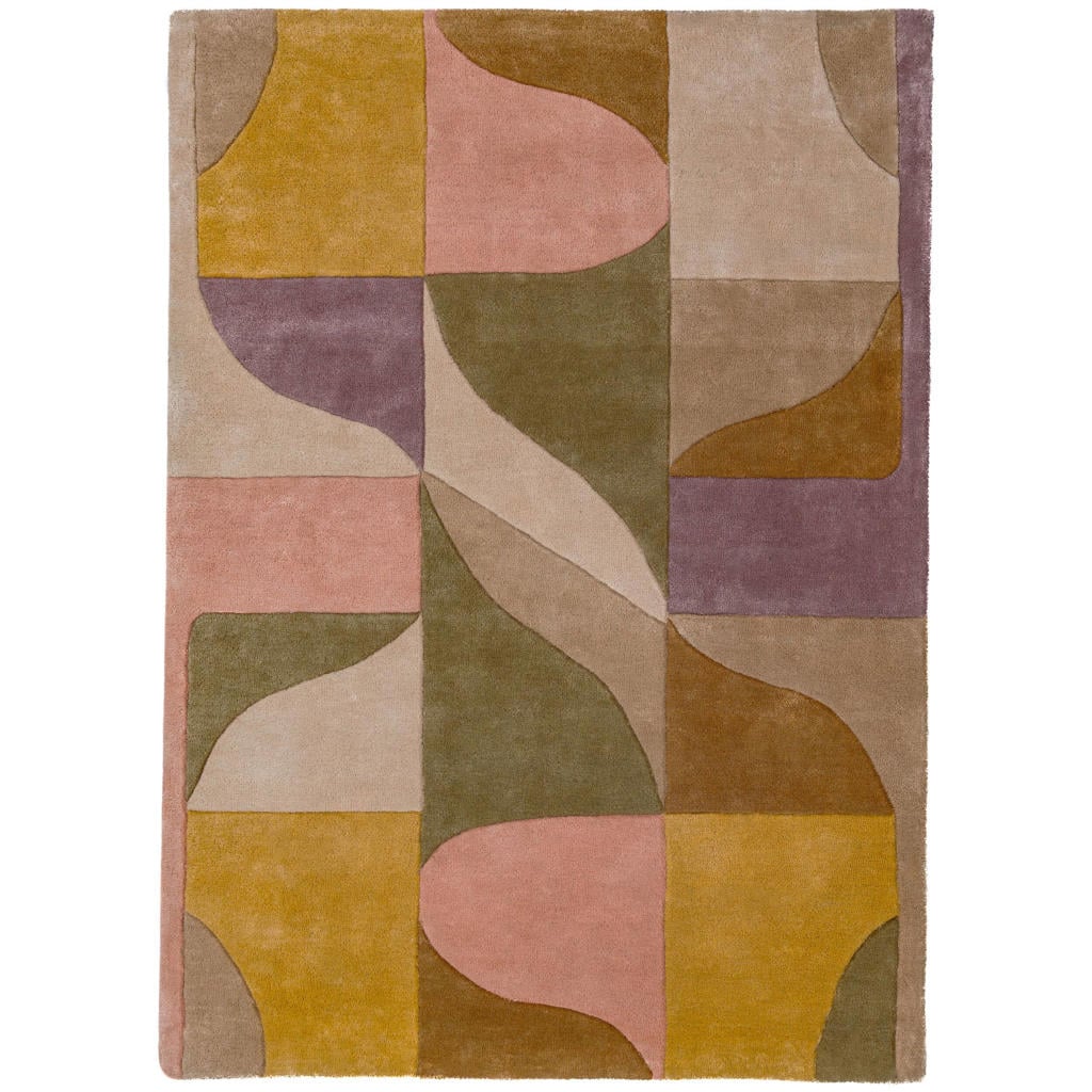 Flair Rugs laagpolig rechthoekige vloerkleed met print 290x200 cm - meerkleurig