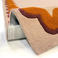 Flair Rugs laagpolig rechthoekige wollen vloerkleed 230x80 cm - oranje