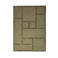 Flair Rugs hoogpolig rechthoekige wollen vloerkleed 290x200 cm - groen