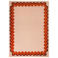 Flair Rugs laagpolig rechthoekige wollen vloerkleed 200x140 cm - oranje