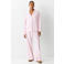 MANGO TEEN gestreepte pyjama - lichtroze/ecru
