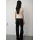 Mango T-shirt met tekst - ecru