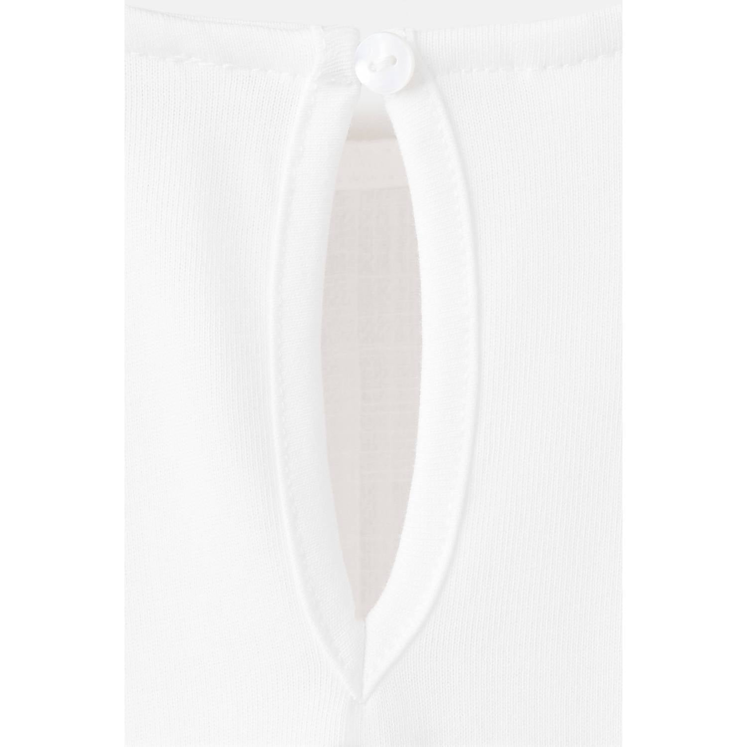 Mango Kids blousetop met ruches wit