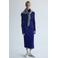 Mango midi jurk - blauw