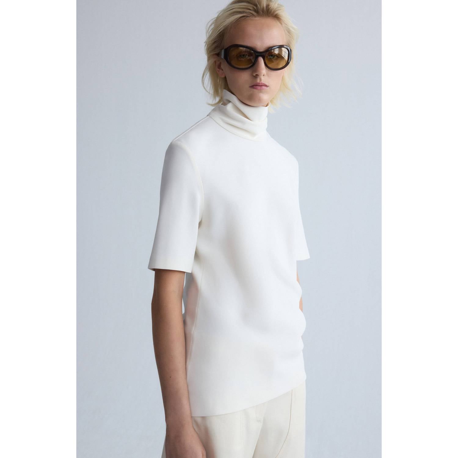 Mango top ecru