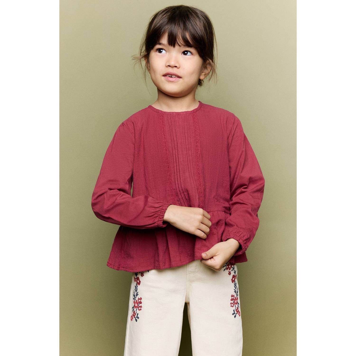 Mango Kids blouse rood
