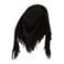 Sarlini triangle scarf donkerbruin