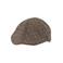 Sarlini geruite flatcap beige