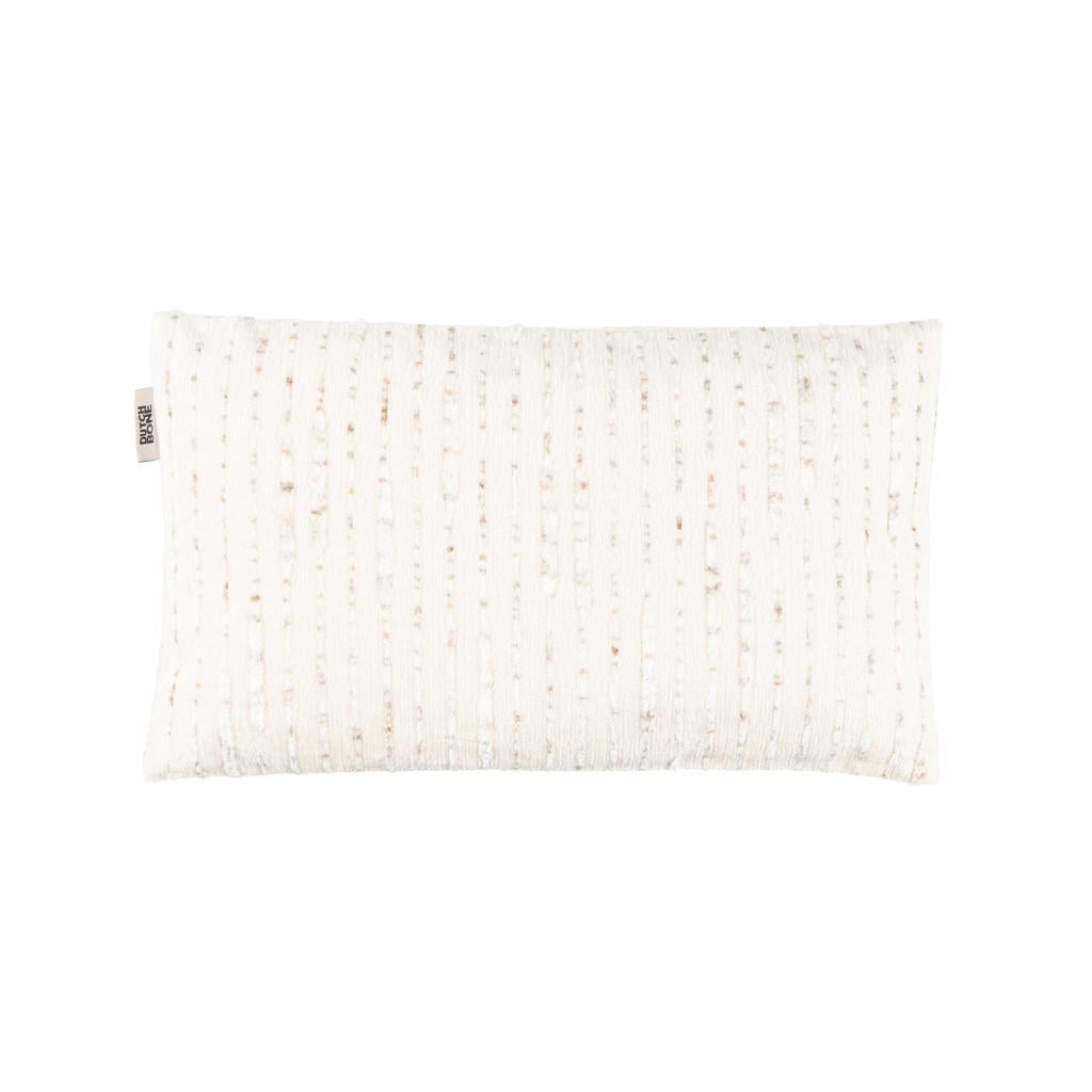 Dutchbone Leaf sierkussen (30x50 cm) Beige