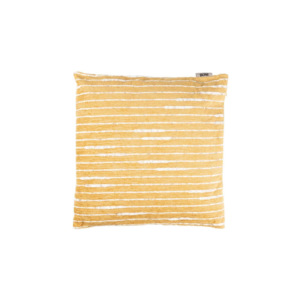 Dutchbone vierkante sierkussen 45x45 cm - geel