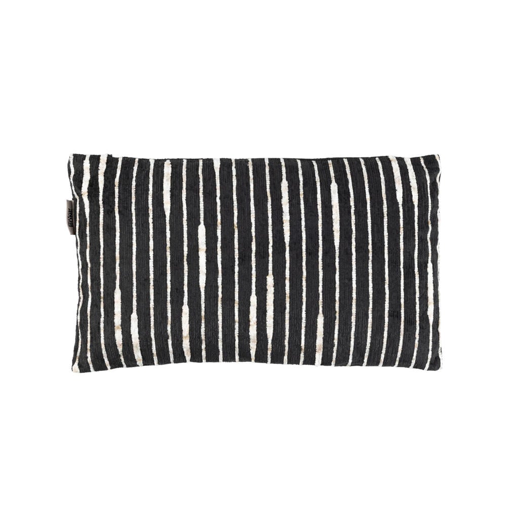 Dutchbone Leaf sierkussen (30x50 cm) Black