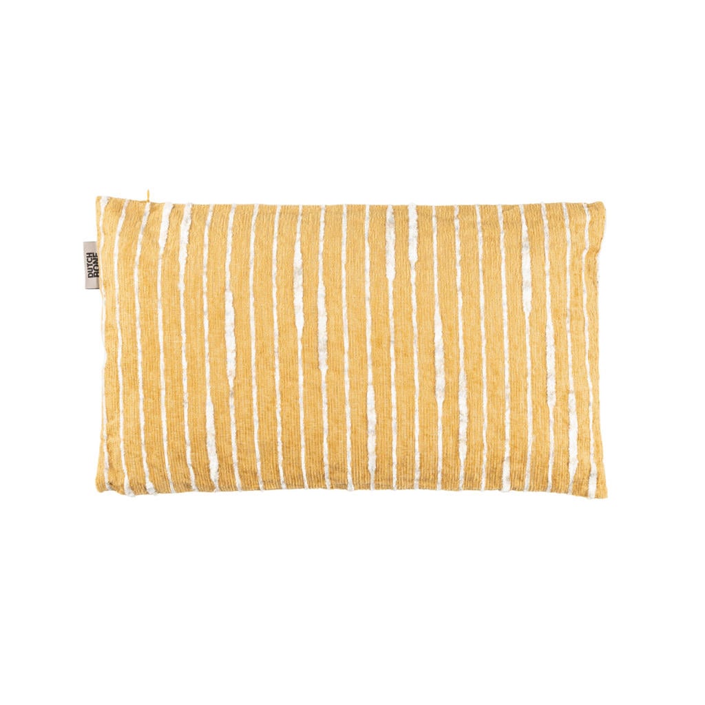 Dutchbone Leaf sierkussen (30x50 cm) Ochre Yellow
