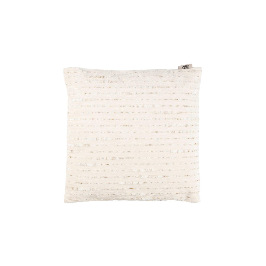 Dutchbone Leaf Kussen 45x45 cm Beige