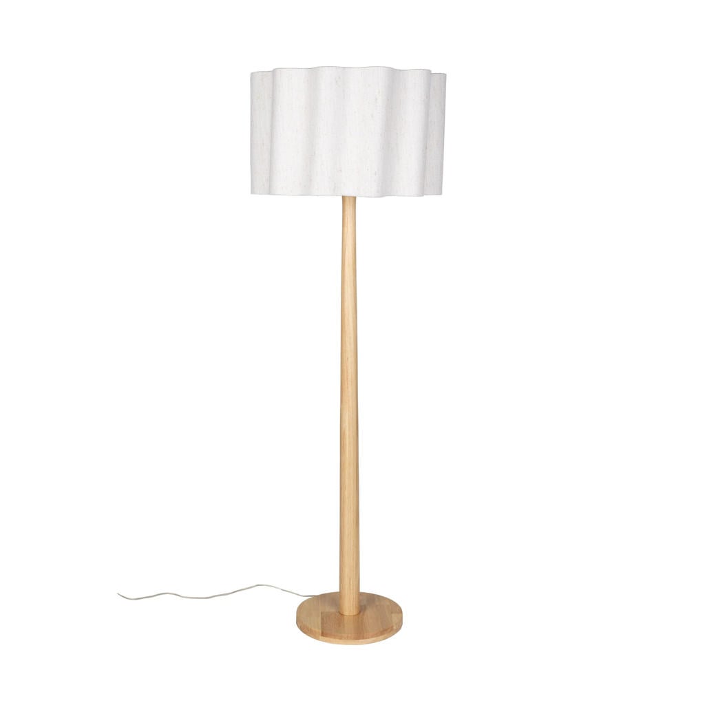 Dutchbone Scallop Vloerlamp Natural