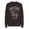 ONLY trui met print - donkerbruin/ecru