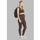 adidas Performance zwangerschap sportlegging Optimé - donkerbruin