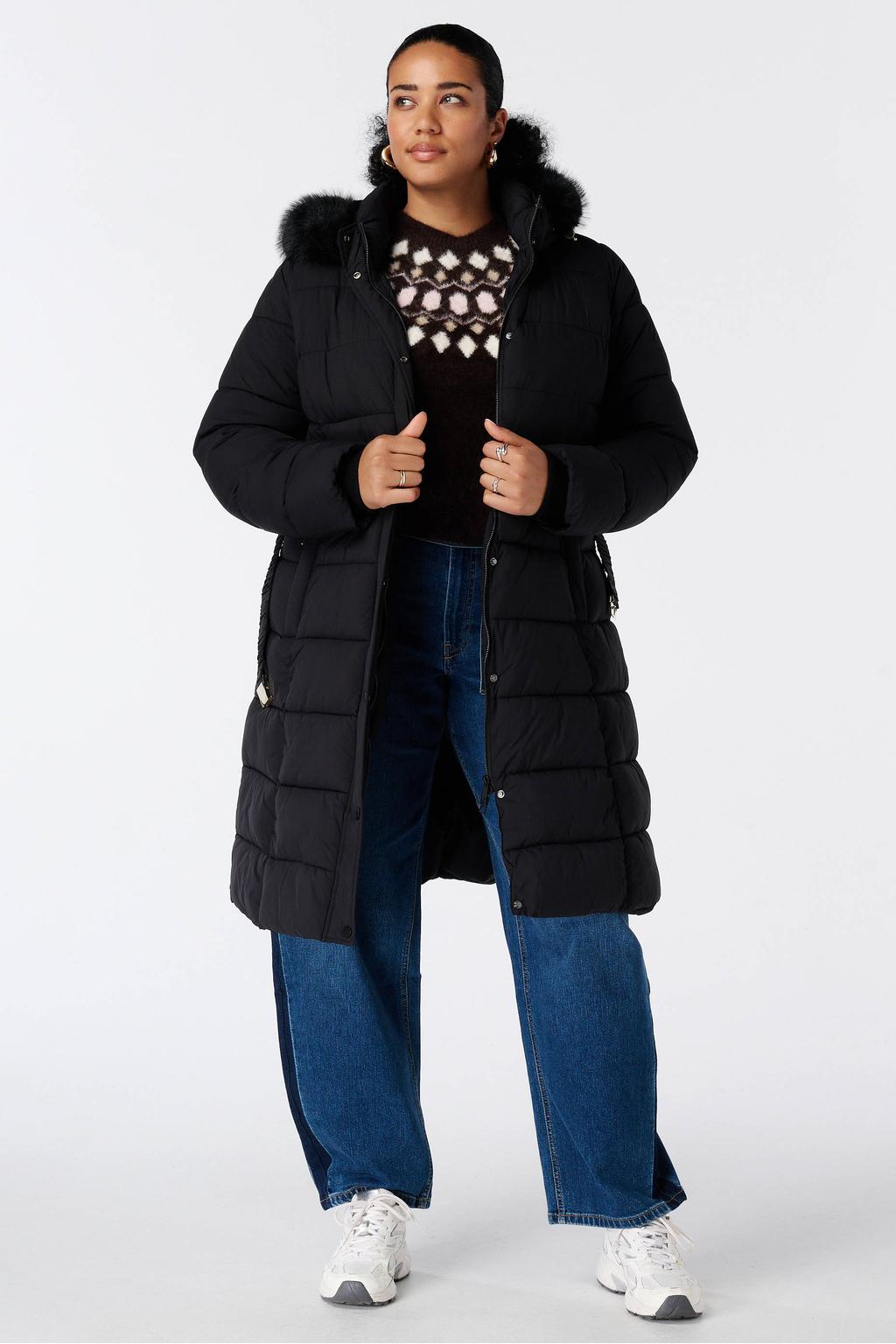 MS Mode winterjas - zwart