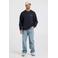 America Today relaxed fit sweater met backprint - donkerblauw