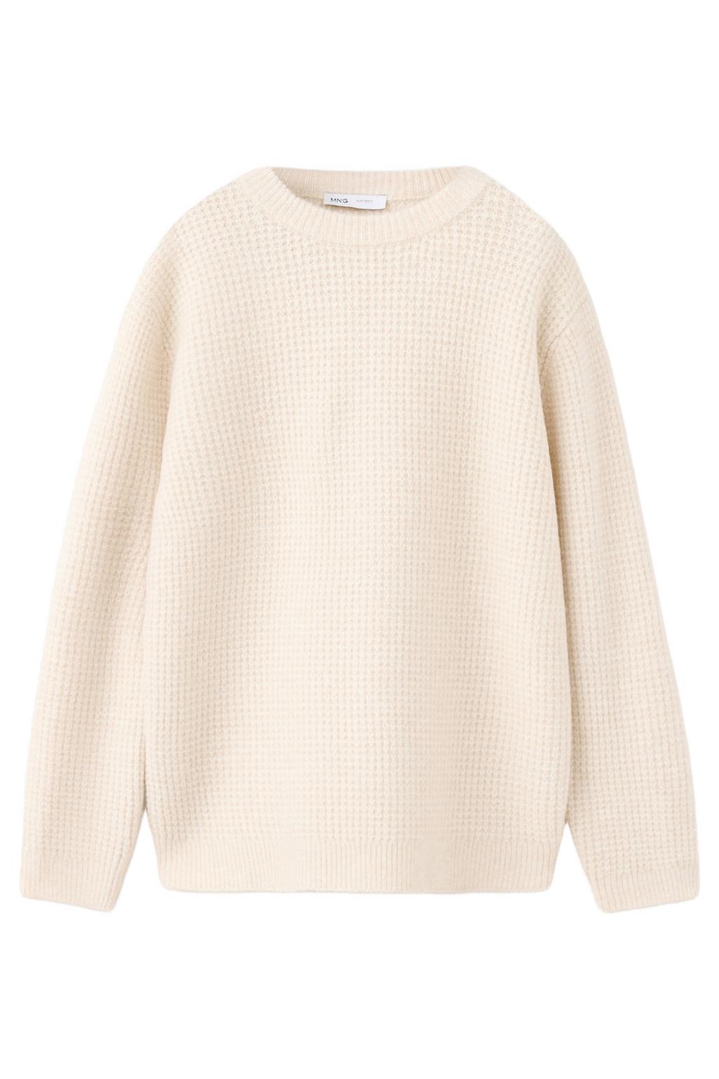 Mango Kids gebreide trui - zand