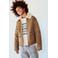 Mango Kids lammy coat - bruin