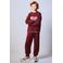 Mango Kids joggingbroek - donkerrood