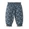 Mango Kids gebloemde ballonbroek - donkerblauw