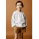 Mango Kids gebloemde blouse - ecru/rood