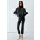 Mango flared broek - antraciet