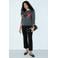 Mango flared broek - zwart