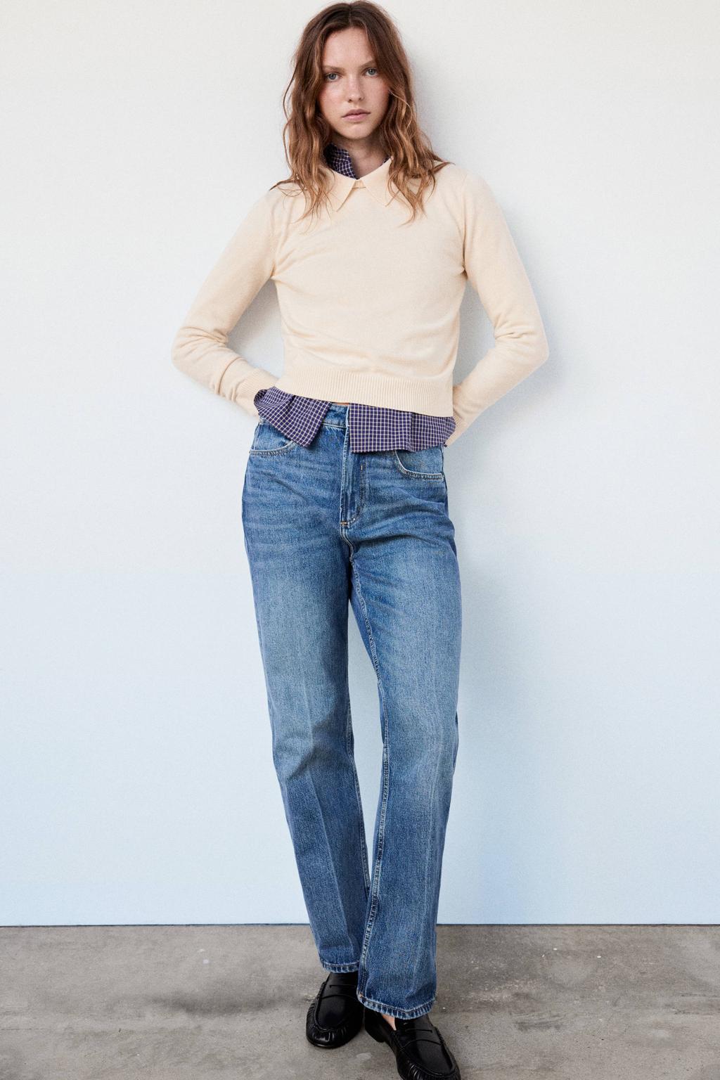 Mango gebreide trui - beige