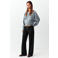 MANGO TEEN low waist wide leg jeans - zwart