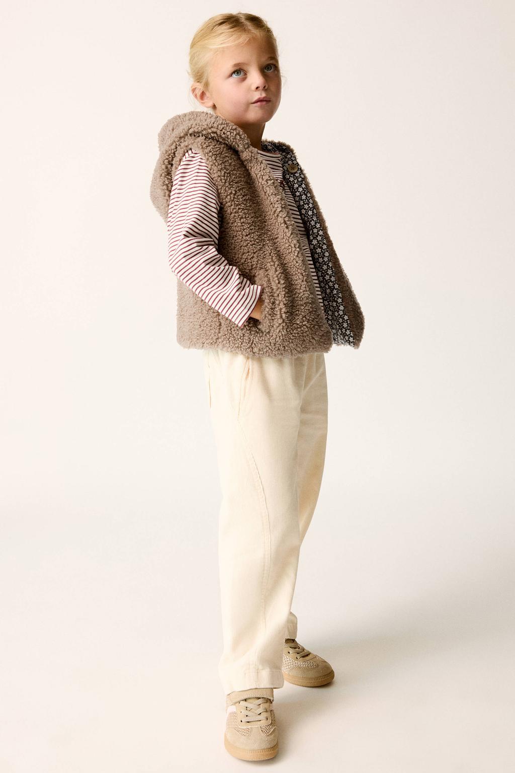 Mango Kids gilet - bruin
