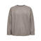 VERO MODA CURVE Plus Size oversized gebreide trui met wol - grijsbruin