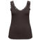 VERO MODA CURVE Plus Size top - donkerbruin