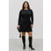 VERO MODA CURVE Plus Size avond wikkeljurk - zwart