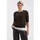 Lady Day gebreide trui met strass-steentjes en wol - donkerbruin