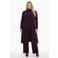 YOEK Plus Size vest - donkerpaars