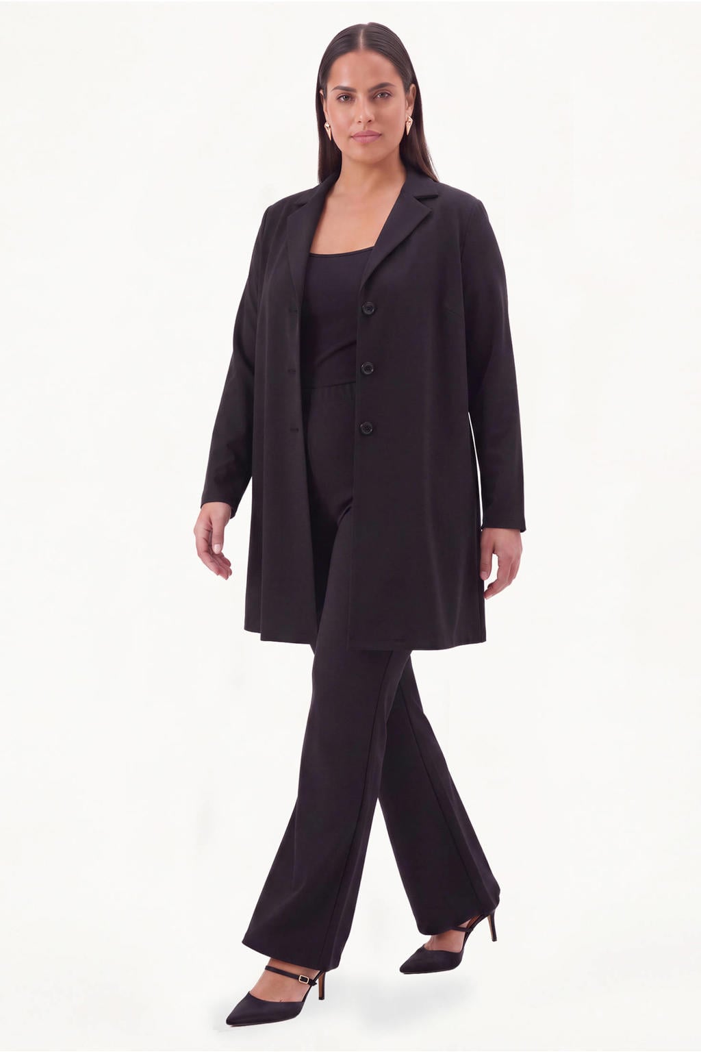 YOEK Plus Size broek - zwart
